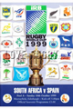 South Africa v Spain 1999 rugby  Programme